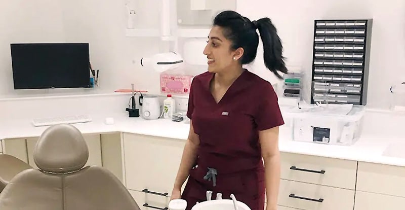 Risha Patel at Fulham Road Dental